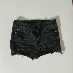 American Eagle High V-Rise Denim Shorts